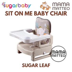 SUGARBABY 4in1 SitOnMe Folded Booster & Chair / Sit On Me Kursi Makan Duduk Bayi