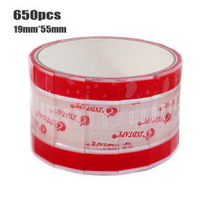 650PCS Sealing Sticker Tape Drink Stiker Takeaway Kopi Mudah Sobek