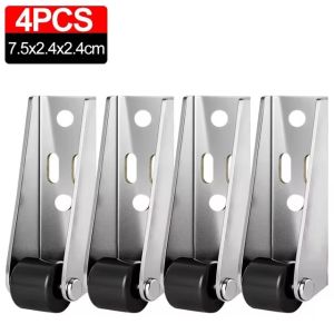 4 cái Bánh xe lăn hướng gắn bên im lặng bánh cửa trượt theo hướng thẳng đứng Bánh Xe Cửa trượt dễ dàng