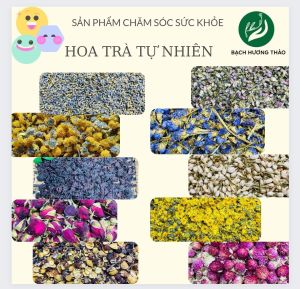 NỤ HOA OẢI HƯƠNG KHÔ - DRIED LAVENDER BUDS trà hoa sấy khô detox thảo mộc giảm cân đẹp da thanh nhiệt bạch hương thảo