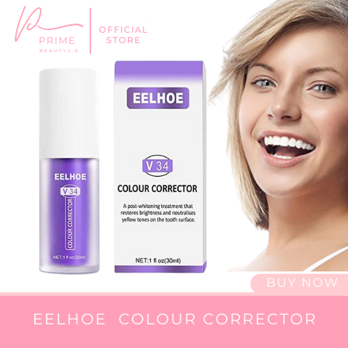 AUTHENTIC 30ML Eelhoe Teeth Whitening Toothpaste Colour Corrector Foam