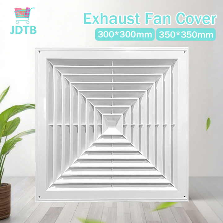 300*300 350*350MM Ceiling Diffuser Bathroom Exhaust Fan Cover Air ...