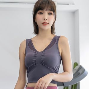 Hens Sport Bra Push Up Seamless BH Olahraga Atasan Baju Olahraga (BB)