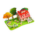 Đồ Chơi Xếp Hình Ngôi Nhà , Máy Bay 3D Bằng Bìa Xốp Cho Bé - Bộ Mô hình 3D Bằng Xốp Giấy Tự Lắp Ráp Giúp Bé Phát Triển Tư Duy. 