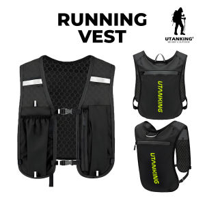 UtanKing™ Running Vest Marathon Water Bladder Bag Phone Backpack Hiking Sport Cycling Bag Beg Larian