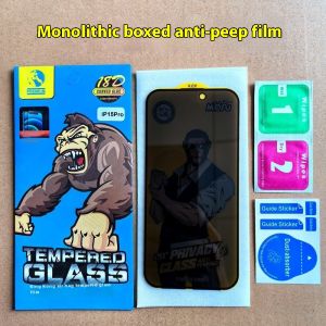 Mẫu vỏ bảo vệ màn hình cho iPhone nhìn trộm kính cường lực chống cao cấp