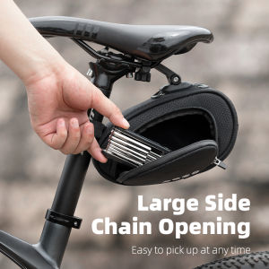ROCKBROS Bike bag Floding Bike Storage Panniers Saddle Bag MTB Rear Bag Feflective Waterproof Bicycle Accessories