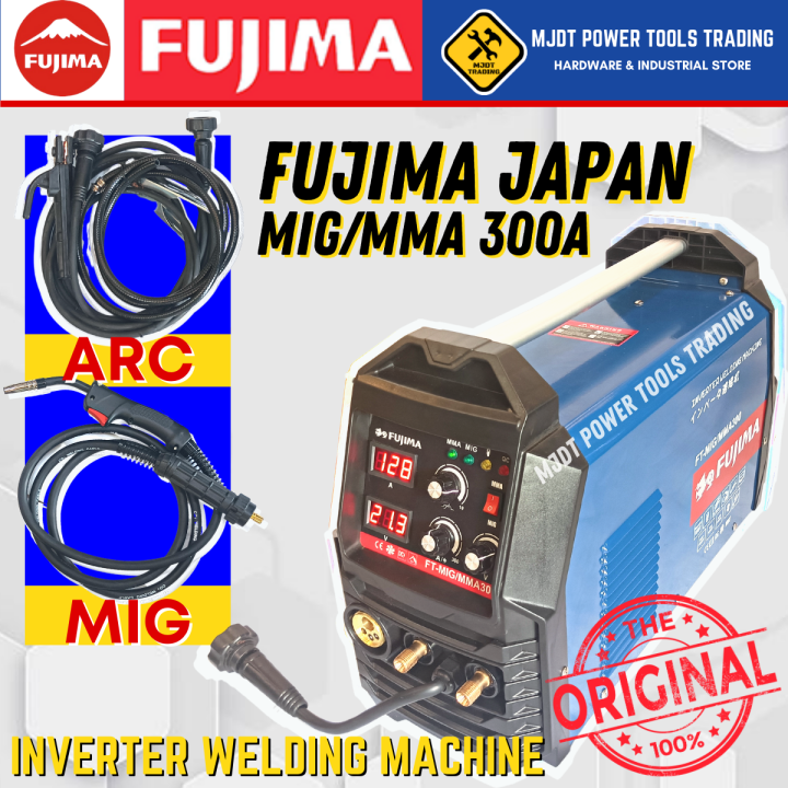 FUJIMA JAPAN HEAVYDUTY MIG/MMA 300A INVERTER WELDING MACHINE Lazada PH