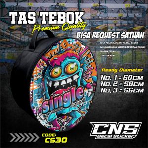 Tas Tebok Murai Motif single fighter Ransel Gendong Jinjing Bawa Tebok Sangkar Murai printing