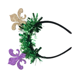 2023 New Year Headband Carnival Hair Accessories Carnival Headband Glitter Headband Women Girl Party Headpiece
