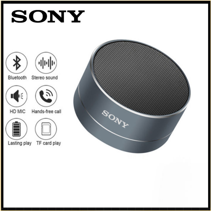 💖FREE Shipping+COD💖 Sony A10 Metal Bluetooth Speaker Mini Steel