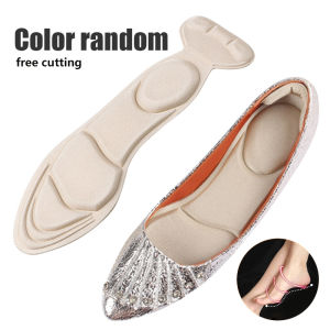 Wanita High Heels Pijat Insole Nyaman Anti-nyeri Bernapas Bantalan Shock Sol 35-40