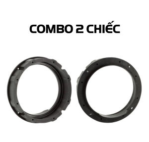 1 Cặp Dưỡng loa cánh 6.5 inches ô tô phụ kiện độ loa cánh xe hơi mặt dưỡng cho xe đệm vành loa đế cao cấp