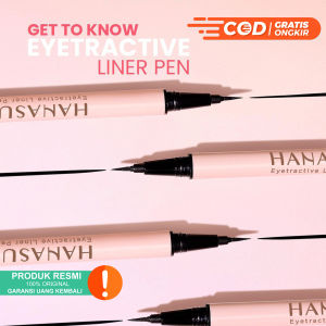 HANASUI Eyetractive Liner Pen Eyeliner Pensil Long Lasting BPOM