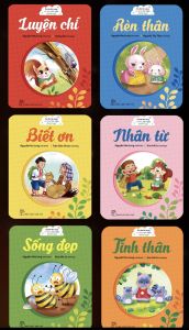 Sách - Combo Sách Em lớn lên cùng ca dao - tục ngữ - thành ngữ (Bộ 6 cuốn)
