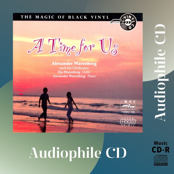 CD AUDIO เพลงบรรเลง Alexander Warenberg and His Orchestra ชุด A Time