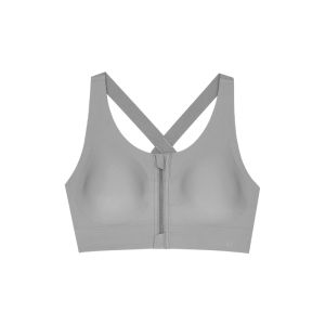 [SG InStock] Ubras Sport Front Zipper Bra - 前拉链运动无痕文胸 - Seamless / Breathable 透气易穿戴 吸湿