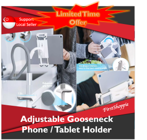 XGEAR Datura II Gooseneck Bed Phone Holder Mount Flexible Arm Clip Clamp for Desk