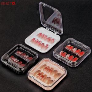 🚚【Local Express Delivery】🚚 Nail Art Organizer Transparent Plastic Packaging Box Nail Enhancement Storage Jewelry Necklace Display Gift Box