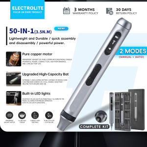 Cordless Mini Electric Screwdriver Tool Set (Manual/Electric) Rechargeable Electric Hand Drill 50pcs / 3.6V Mini Electric Screwdriver Sets Cordless USB Rechargeable Screwdriver Electric Drill Repair Power Tools With 2000mah Lithium Battery
