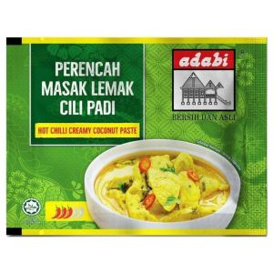 Adabi Instant Cooking Paste 120g | Rendang Masak Lemak Cili Api Masak Merah Balado | Malaysian Ready Paste Halal JAKIM | Quick Cook Sauce