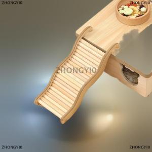 [COD] ZHONGYI0 Bằng Gỗ Sóng Cầu Thang Hamster Vật Nuôi Thang Chơi Nguồn Cung Cấp Thân Thiện Với Môi Vui Vẻ Đồ Chơi Cho Động Vật Nhỏ