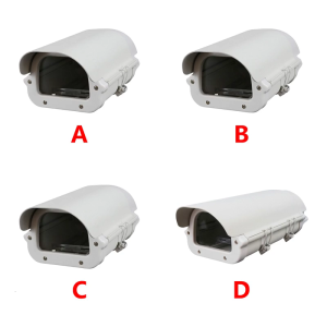 Side Opening Weatherproof Housing Enclosure Suitable for Outdoor CCTV Cameras Water Dust Resistant Aluminum Construction