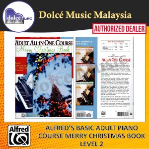 Alfred - Alfreds Basic Adult Piano Course - Merry Christmas Book Level 2