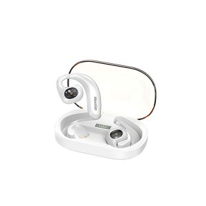MeeGooWirelessEarphoneBluetooth5.4TWSTrueEarbudWithLEDDispalySportHeadsetwithMic