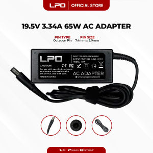 LPO Laptop Charger 19.5v 3.34a 65w 7.4mm 5.0mm OCTAGON Dell Inspiron 1318 1440 1545 1546 1551 1557 1750  XPS M1330 PA-21 PP41L XK850 LA65NS2-00 PA-1650-02DW