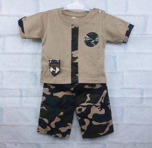 Baju Anak Laki-Laki /Setelan Anak Model Army 323 Size SML