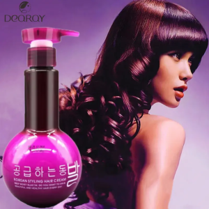 Elastin Korean Styling Hair Cream 250ML Penata Rambut Khusus Keriting & Ikal Vitamin Rambut Keriting