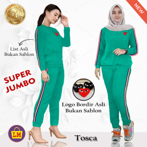 Setelan Baju dan Celana Wanita Setelan Olahraga Wanita Setelan Senam Wanita Setelan Training Wanita Ply Terkini Termurah Terlaris dan Terbaru LMS 56015 60016 64017