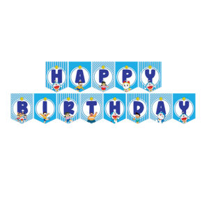 Murah!! Banner HBD segilima karakter COWOK  banner ulang tahun cowok banner ultah banner HBD 1 SET dekorasi ulangtahun