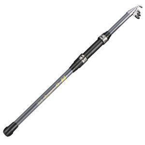 Sougayilang Fishing Rod Telescopic Rod 2.1m-3.0m Glass Fiber Anti-corrosion Guide Ring Cheap Fishing Pole for Saltwater and Freshwater