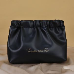 ZHONGMEET Makeup Bag Mini Cosmetic Bag Pu Leather Storage Bag Lipstick Storage Bag Imple Earphone Bag Coin Bags Women