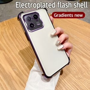 Luxury Plating Case For xiaomi 13 Pro 2210132G 2210132C xiaomi 13 2211133C 2211133G Clear Shockproof Camera Protection Cover