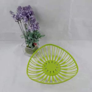 MULTIPURPOSE FISH BASKET MESH TRAY TRIANGLE COLANDER FOOD STRAINER FRUIT TRAY SALAAN PLASTIC COLANDER