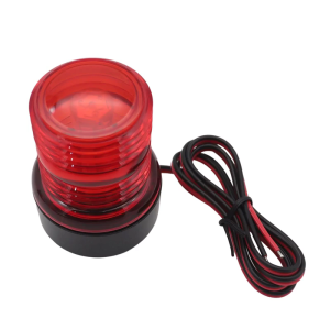 Waterproof Marine Grade Signal Lights with 8 LEDs Bright LED Navigation Lights Plastic Lamp Suitable for Boats