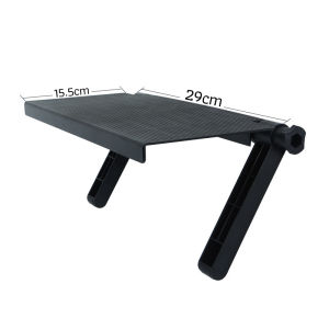 Reviln ชั้นวางของบนทีวี ไม่ต้องติดกาวและเจาะรู ที่วางของหลัง จอคอม/ หลังทีวี Shelf มีสินค้าพร้อมส่ง