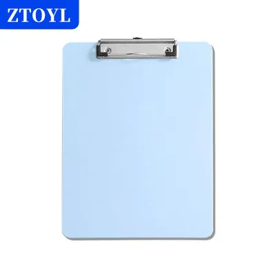 [COD] ZTOYL A4 5 6แฟ้มโฟลเดอร์คลิปบอร์ดสำหรับเขียนคลิปหนีบกระดาษทดสอบอุปกรณ์การเรียนเครื่องเขียนสำนักงาน