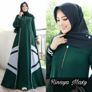 BAJU GAMIS RANAYA MAXI M L XL CRINKLE AIR FLOW