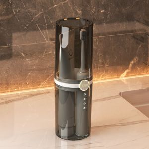 【Ready Stock+COD】Travel Portable Toothbrush Storage Box Dust Proof Transparent Toiletries Storage Cup Camping Organizer Toothbrush Toothpaste Holder