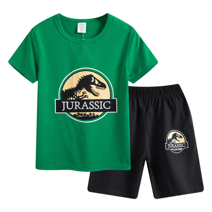 Kids Boys Clothing Sets 2022 Summer Casual Outfits Short Sleeve T Shirt