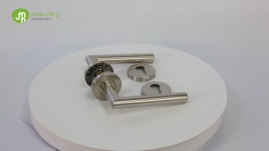 Upgrades Interior Door Handle Set Round Lever with Concealed Keyhole Home Improvement Door Handle Modern Door Hardware