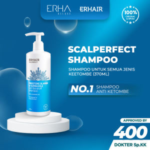ERHA ERHAIR Shampoo Ketombe Scalp Scalperfect 370 ml - Shampo Anti Ketombe Dandruff Seboroik
