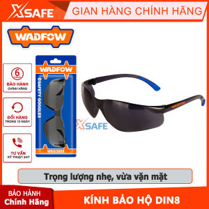 Kính bảo hộ DIN8 WADFOW WSG3808 trọng lượng nhẹ thoải mái khi đeo tầm nhìn rộng thấu kính trong nhà và ngoài trờichính hãng