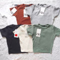 Plain ZA RA Premium quality basic crop top for women (Makapal tela). 