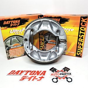 Kampas Rem Tromol Rem Belakang DAYTONA MIO KARBU NOUVO MIO J M3 Z SOUL GT 115 125 XEON RC FINO XRIDE 115 125 FAZZIO VIXION OLD