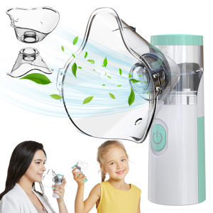 Home Medical Grade Handheld Nebulizer Machine Rechargeable Portable Nebuliser Inhaler Super Large Mist Volume for Household Use